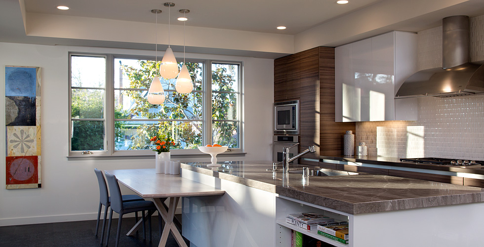 Modern White Gloss Kitchen