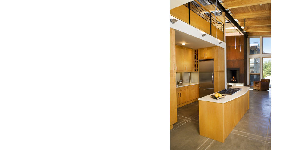 Contemporary kitchen, bathrooms and built-ins