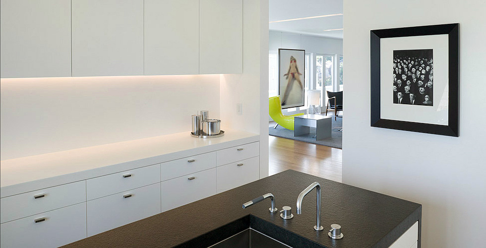 Modern White Kitchen