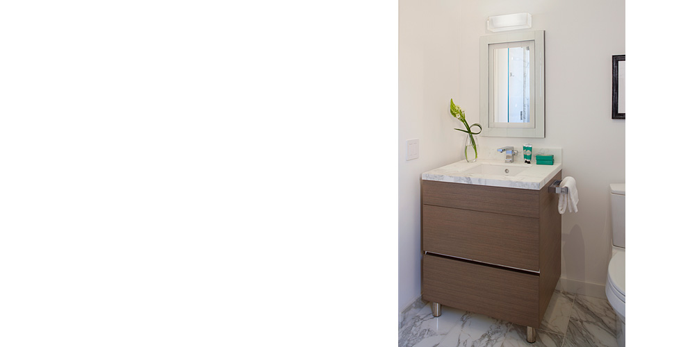 Contemporary bathroom
